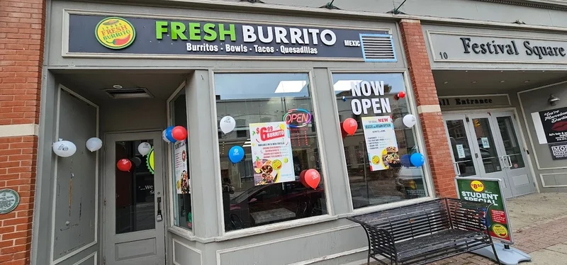 Image Fresh Burrito Mexican food in Stratford Ontario