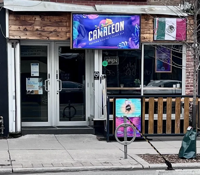 Image + Camaleon + Mexican food in Greektown Toronto