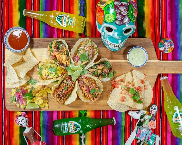 Image + Happy Taco (located inside Eva's Original) + Mexican food in Koreatown Toronto