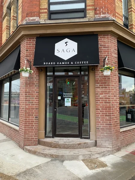 Image + Saga Board Games & Coffee + Coffee shops in Ontario