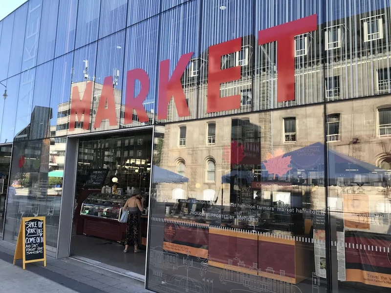 Image Hamilton Farmers' Market Food courts in Ontario