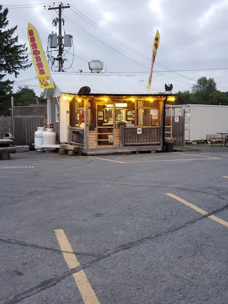 Image + The Great Canadian Country Cabin Chip Hut + Burgers in Ontario