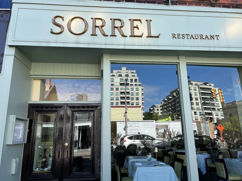 Image Sorrel French cuisine in Ontario