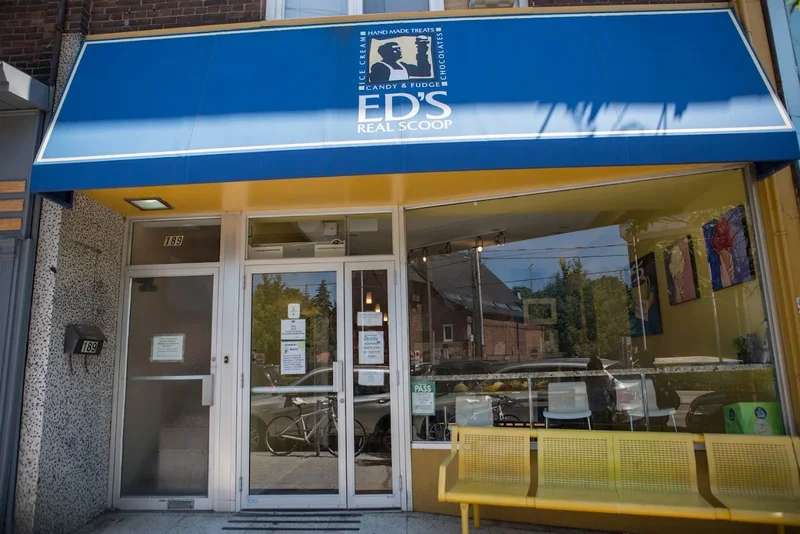 Image + Ed's Real Scoop, Roncesvalles + Ice cream parlors in Toronto