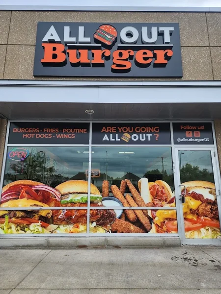Image + All Out Burger + Burgers in Ottawa