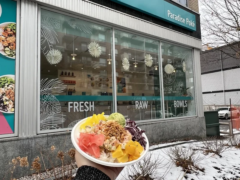 Image + Paradise Poké + Rice bowls in Ottawa