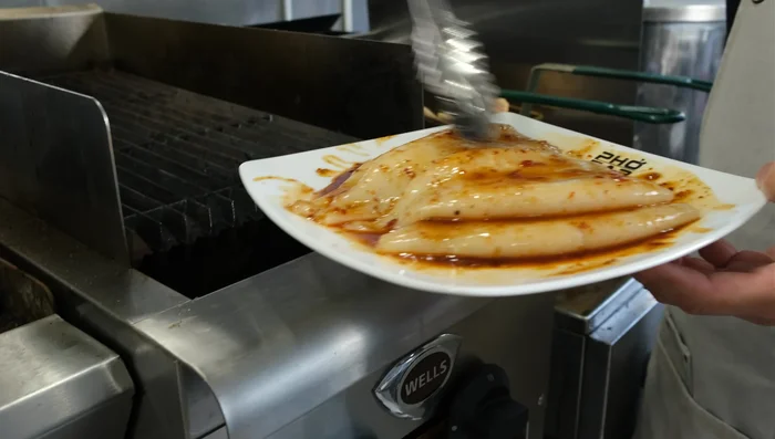 Preheat your grill to high heat.