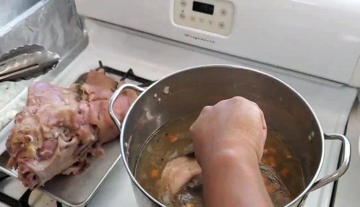 Reduce the stock by a third.
