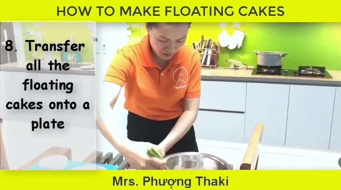 Transfer the balls to a plate.