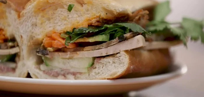 Prepare the Baguette: Use a high-quality Vietnamese baguette, or bake your own.