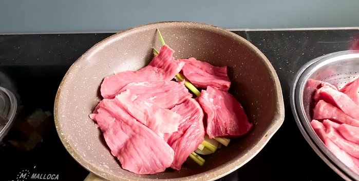 Shred the cooked beef: While still warm, gently tear the beef into thin strands.
