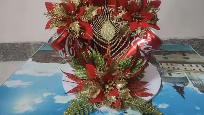 If using a glue gun, heat the glue with a lighter before applying.