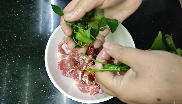 Add a little cooking oil to the marinade to prevent the meat from drying out.