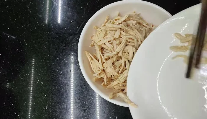 Add a little chicken broth to the marinade to help the chicken absorb the spices. Marinate for 20-30 minutes, or longer if time permits (refrigerate if needed).