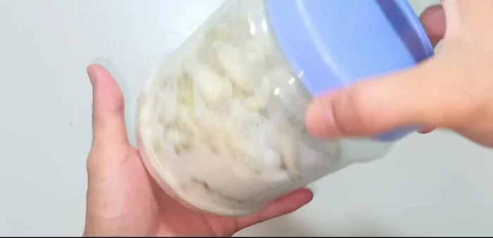 Let sugar-pickled shallots sit for 15-20 days to allow the sugar to dissolve and ferment.