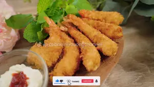 Crispy Fried Breaded Shrimp Recipe - Easy Tempura Style