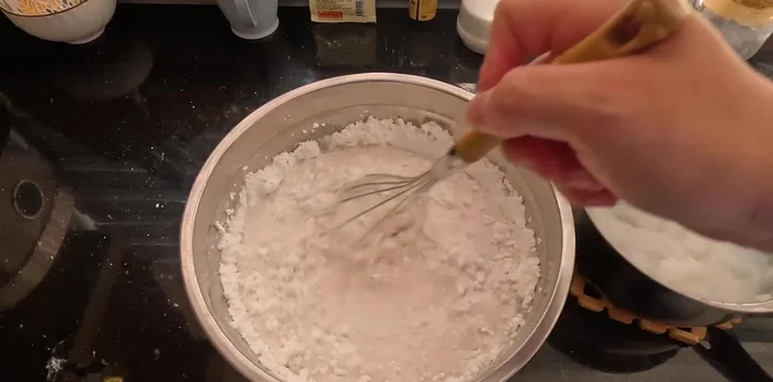 Let the dough ferment: Cover with plastic wrap and let ferment for 1-3 hours, depending on the temperature, until doubled in size.