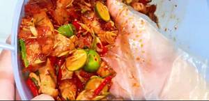 Crispy Pork Belly with Lemongrass & Sweet and Sour Sauce