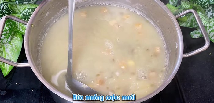 Add salt to balance the sweetness and help preserve the dessert. [303.08]