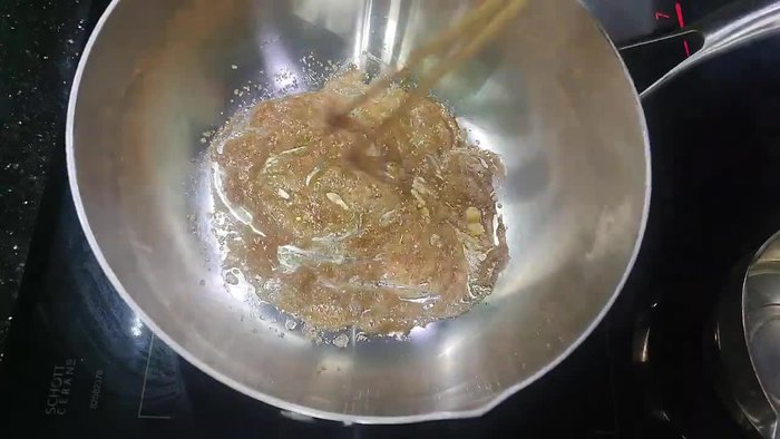 Wash the pork belly thoroughly with hot water.