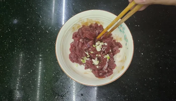 Add garlic, ginger, and onions (optional). Include herbs and spices like dill according to your preference. (42.52)