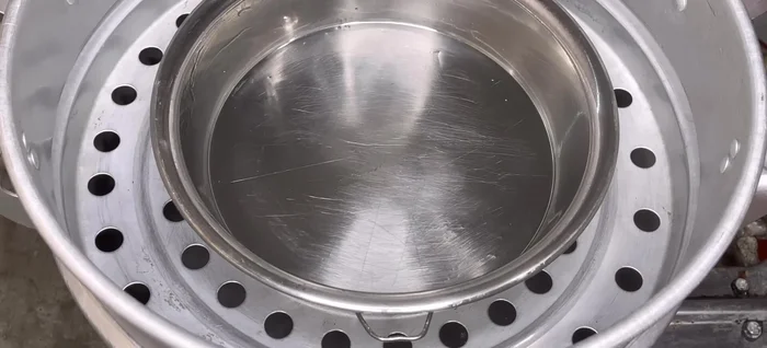 Steam the cake: Grease your molds, preheat the steamer. Pour batter into molds and steam over medium-high heat for 25-30 minutes (large mold) or 12 minutes (small mold), or until a toothpick inserted into the center comes out clean.