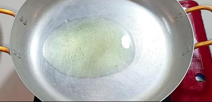 Stir-fry the eggs over medium heat until lightly cooked, being careful not to overcook them.