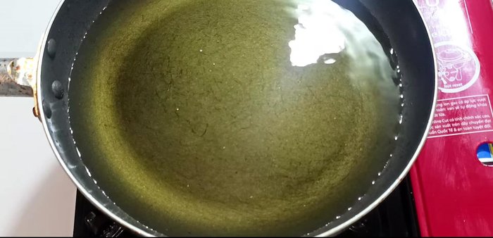 Heat cooking oil in a frying pan over medium heat. Add the mushrooms, ensuring they are spaced apart, and fry until lightly golden.