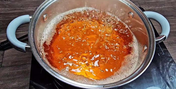 Continue to cook for another 3 minutes, maintaining medium heat. Continue skimming off foam.