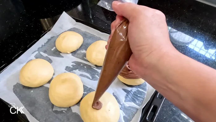 Bake: Bake in a preheated oven at 150°C (325°F) for 20 minutes (427.96).