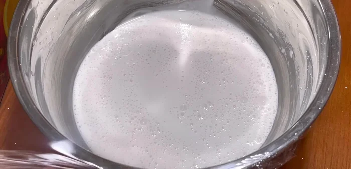 First Fermentation: Cover the dough and let it ferment for 1.5-2 hours, or until doubled or tripled in size.