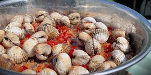 Sun-Dried Chili Salt Blood Cockles Recipe - Easy Seafood Snack