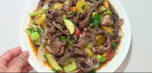 Sweet and Sour Stir-Fried Pork Heart Recipe - Hoang's Kitchen