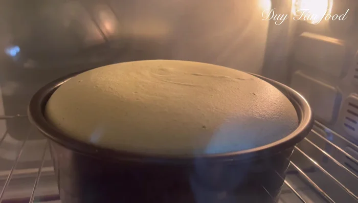 Let the cake cool in the oven with the door slightly ajar for 5-10 minutes before removing to cool completely.