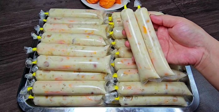 Freeze: Freeze the filled bags overnight.