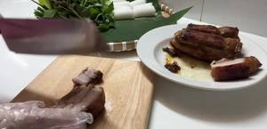 Crispy Roasted Pork Belly with Rice Vermicelli: Simple & Quick Recipe