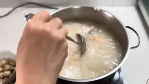 Delicious Seafood Porridge with Sticky Rice - Vietnamese Recipe