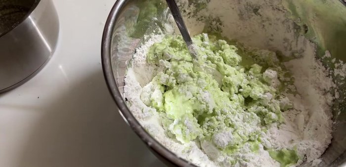 Knead the dough until smooth and soft. Let it rest for 30 minutes.