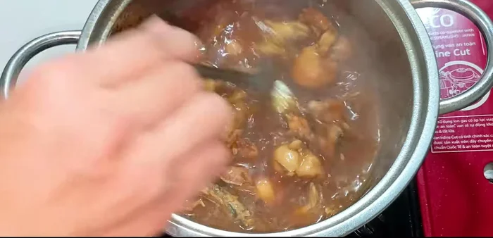 Add salt and stir well.