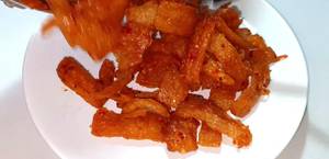 Crispy Fried Vegetarian Ribs with Garlic Chili Fish Sauce