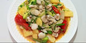 Sweet and Sour Stir-Fried Squid: Easy Recipe