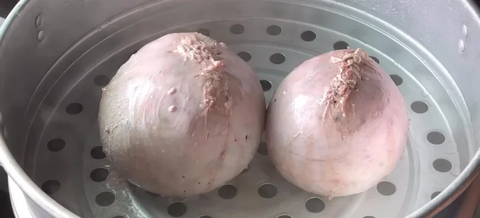 Cool the pate bong bong, wrap it, and refrigerate overnight to firm up.