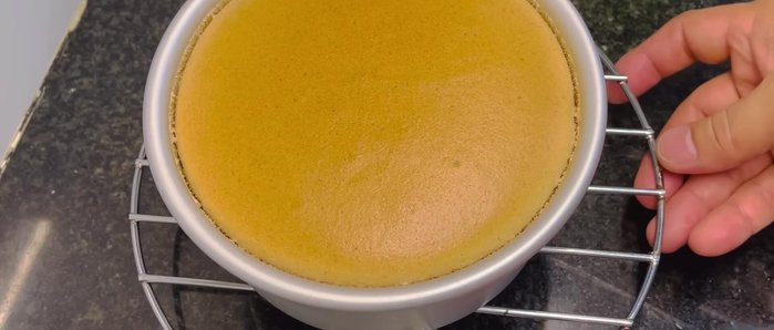 Cool completely, refrigerate for at least 5 hours or overnight before inverting onto a serving plate.