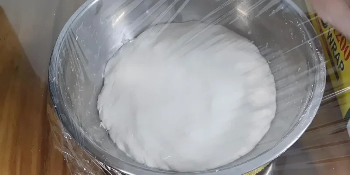 Let the dough rise, covered, for 30-40 minutes.