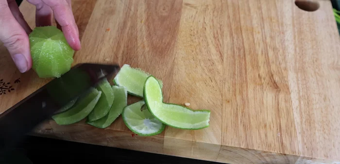 Peel and juice the lemons, removing seeds if necessary.