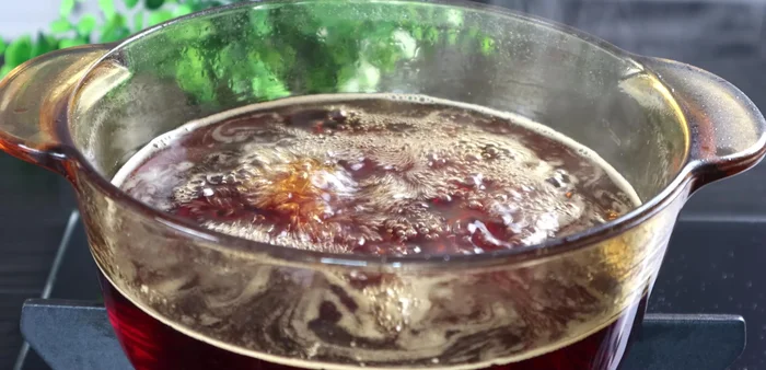 Add 1/4 tablespoon of salt to the cooled fish sauce.