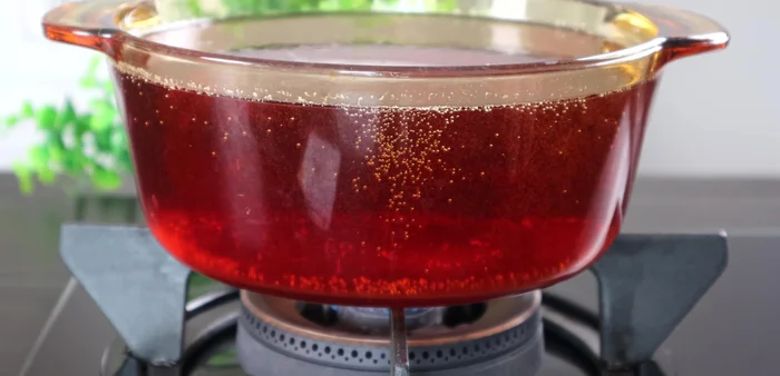 Once boiling, reduce heat to low and simmer for one hour.