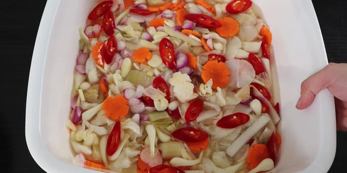 Transfer the pickles to clean, dry jars. Store in the refrigerator for 3-4 days to allow the sour taste to develop.