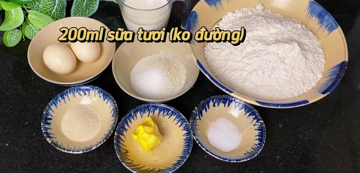 Prepare bread dough: Combine flour, milk, eggs, sugar, yeast, peanut butter, and salt. Mix well, avoiding direct contact between yeast and other ingredients initially.