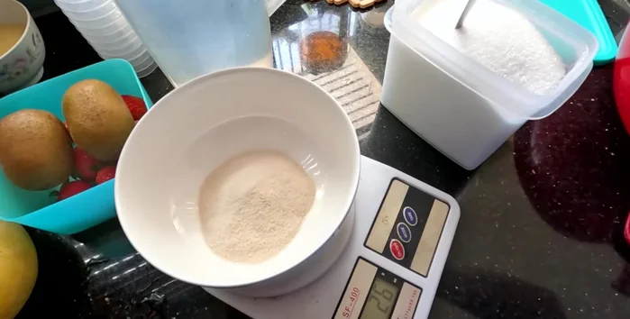Peel and wash the fruits.